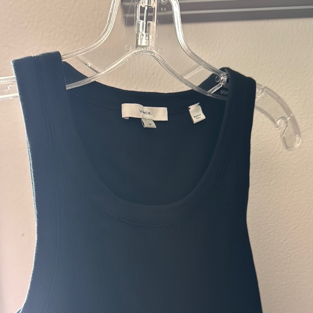 Vince Black Tank Top